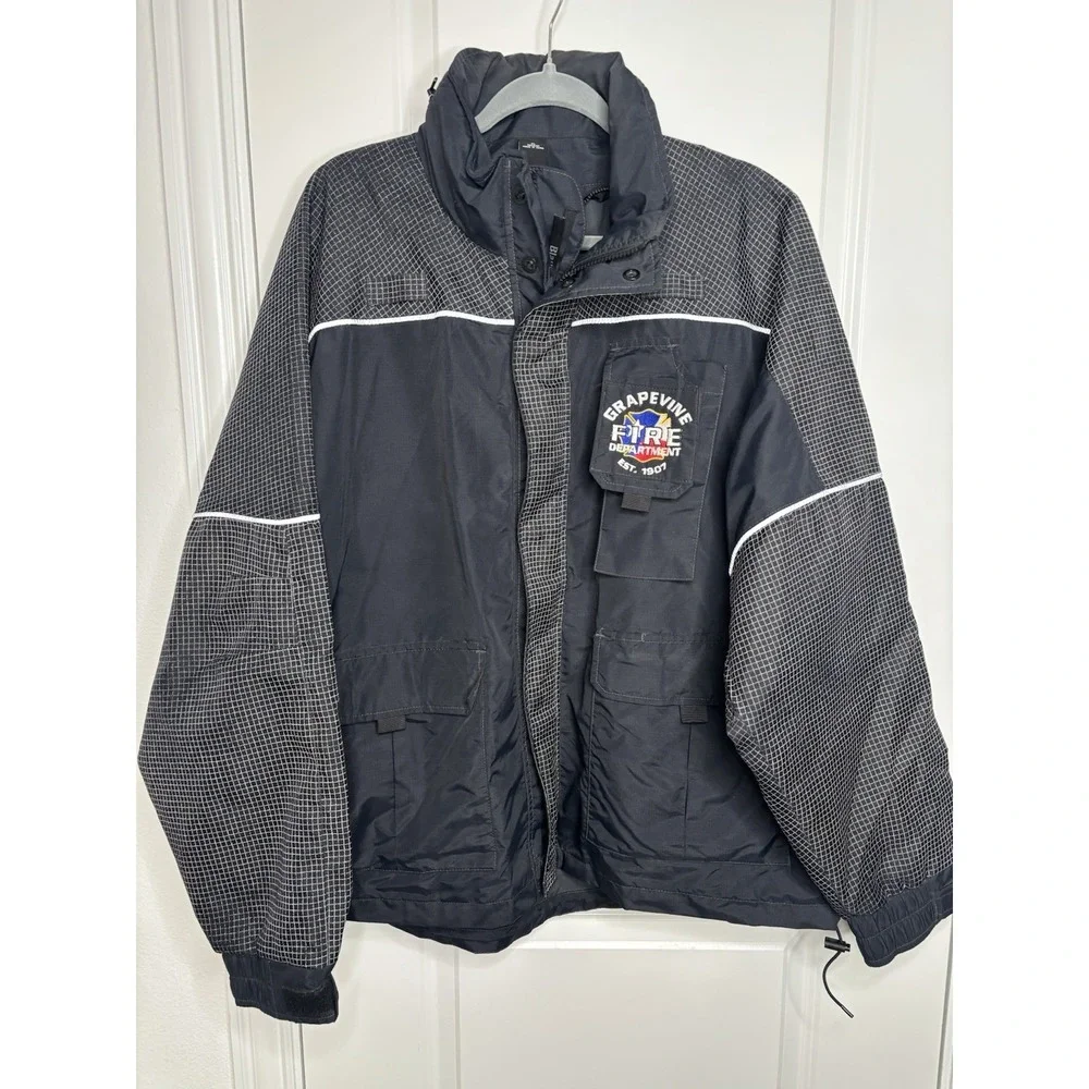 Blauer 9845 Crosstech Emergency Response Jacket Fire Dept Grapevine TX Patch